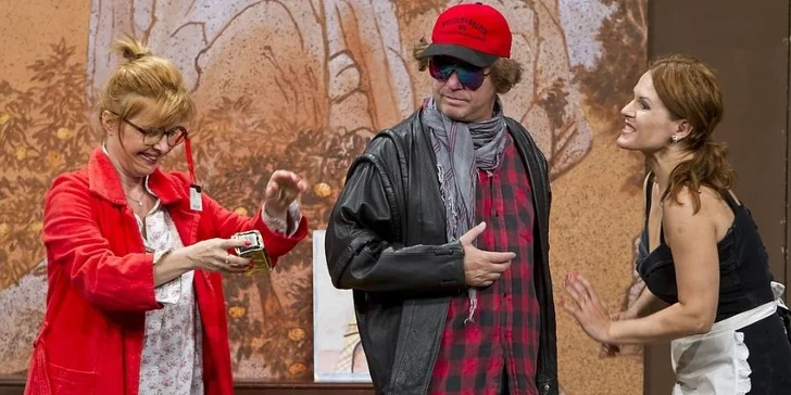 Vstupenka na divadelní hru Mandarínková izba s Marošem Kramárem