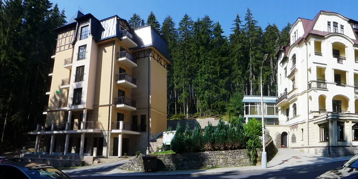 Relaxační pobyt v krásných apartmánech St. Moritz**** v Mariánských Lázních