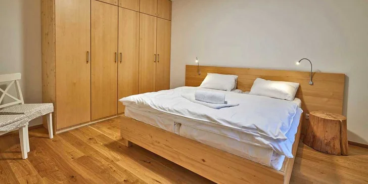 Aktivní dovolená v Krkonoších: pobyt v moderní Residenci Kovárna pro 4 až 6 osob