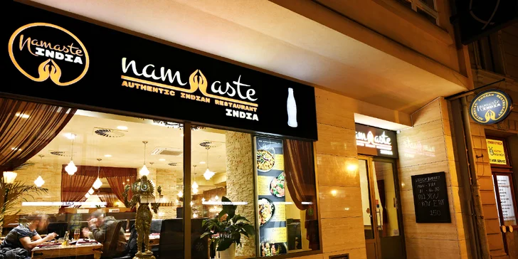 Indická masová nebo vegetariánská hostina v centru Prahy pro 2 osoby