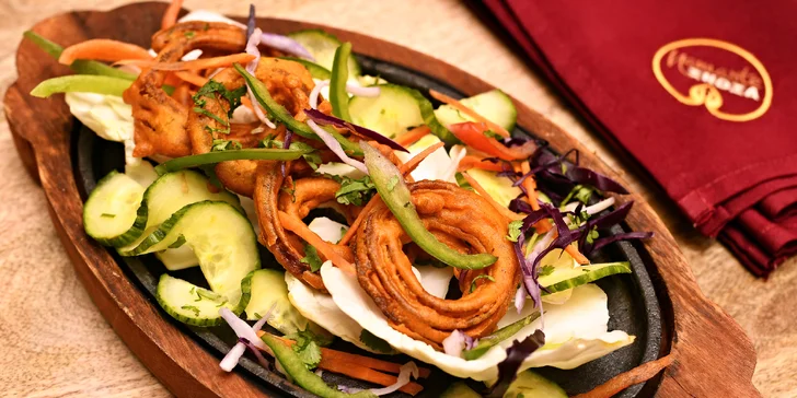 Indická masová nebo vegetariánská hostina v centru Prahy pro 2 osoby
