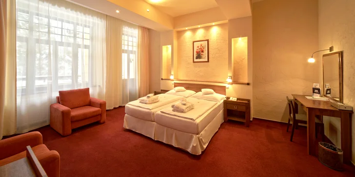 2–4 dny relaxace ve Spa & Wellness Hotelu St. Moritz v Mariánských Lázních