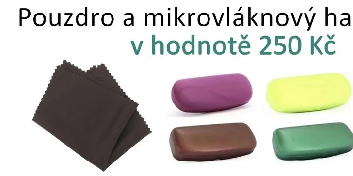 Libovolné brýlové obruby se slevou na brýlové skla a dárek