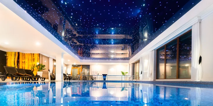 Vďaka voucheru vás čaká aj poriadna dávka relaxu – máte neobmedzený vstup do wellness v susednom hoteli Amber park.