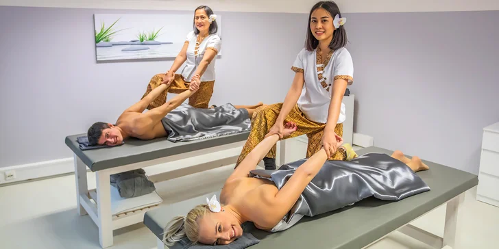 Luxusní hýčkání pro dva: 60min. masáž dle výběru, soft drink i spa a ovoce