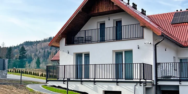 Útulné apartmány v poľských Beskydách s neobmedzeným wellness a polpenziou