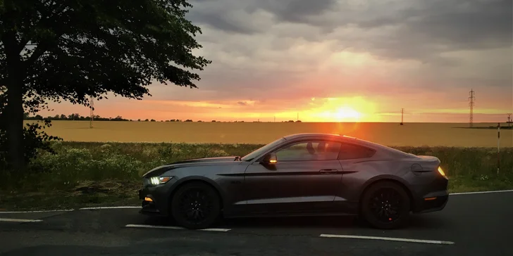 Rozjeďte to v žihadle Ford Mustang GT 5.0 na 15 až 60 minut