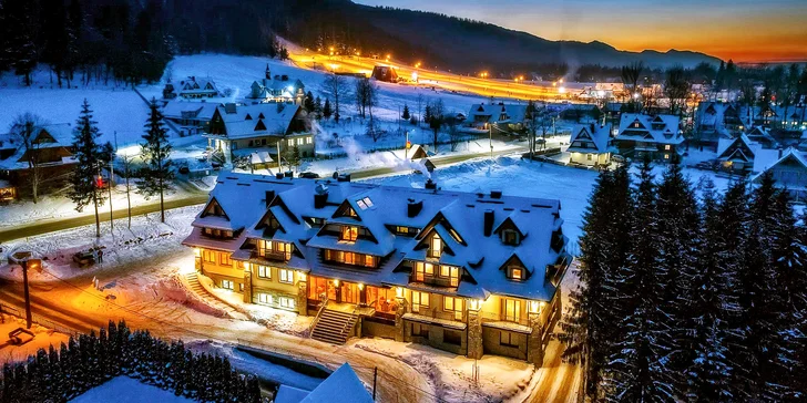 Pobyt ve 4* hotelu v Zakopaném: snídaně či polopenze a relax ve VIP wellness