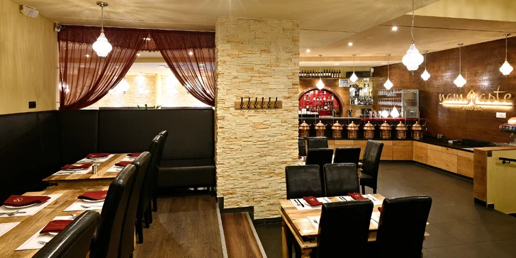 Indická masová nebo vegetariánská hostina v centru Prahy pro 2 osoby