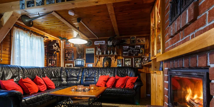 Luxusní odpočinek v moderní wellness chatě v Beskydech pro 8 osob