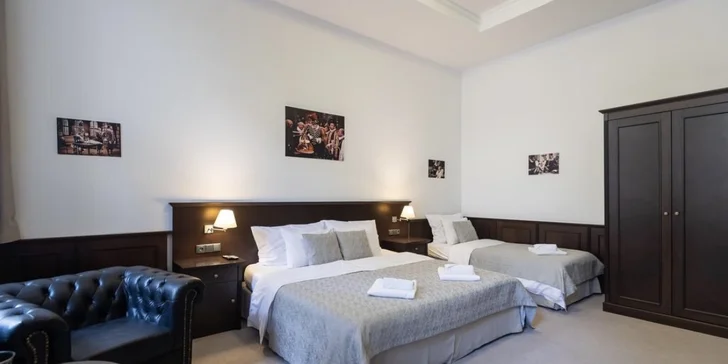 Pobyt v srdci Prahy: moderní apartmány u Václavského nám. až pro 5 osob