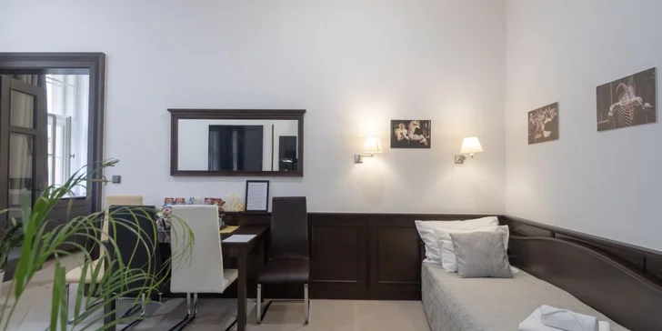 Pobyt v srdci Prahy: moderní apartmány u Václavského nám. až pro 5 osob