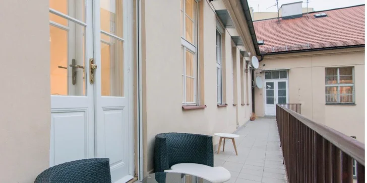 Pobyt v srdci Prahy: moderní apartmány u Václavského nám. až pro 5 osob