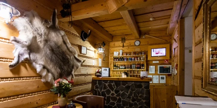 Pobyt v kolibě na Slovensku: snídaně, sauna či masáž i aquapark