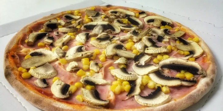 Pizza na odnos s sebou: 1 nebo 2 italská kola podle výběru z 26 druhů