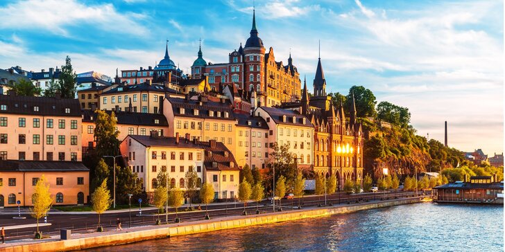 Stockholm – Benátky severu: letecky z Prahy, průvodce a 3 noci se snídaní