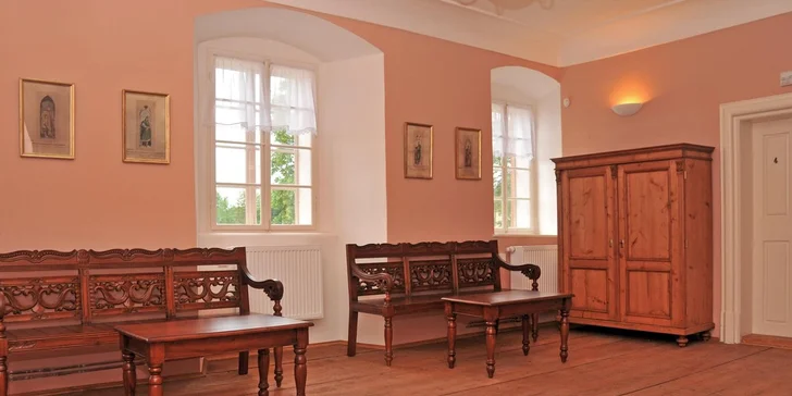 Stylový romantický pobyt Na Faře pro dva s polopenzí a třeba i wellness