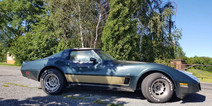 Sportovní veterán Chevrolet Corvette C3 - L82: 10–30 min. spolujízdy či řízení