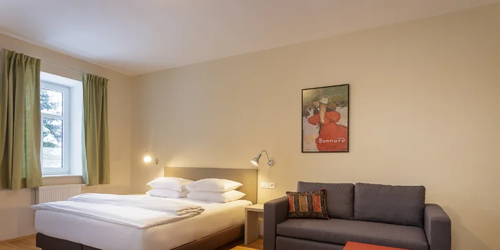 4* relax v Mariánských Lázních pro 2 osoby: polopenze i odpočinek ve wellness