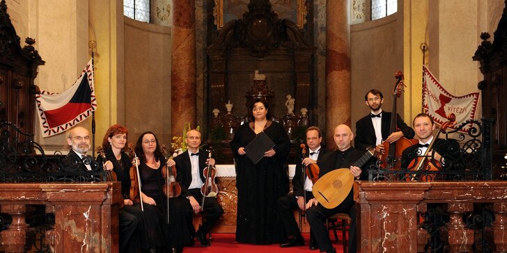 Vstupenka na koncert: Vivaldi Orchestra Prague & housle a mezzosoprán