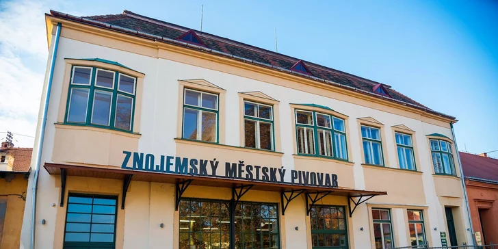 Komentovaná prohlídka znojemského pivovaru s degustací piva i žebry