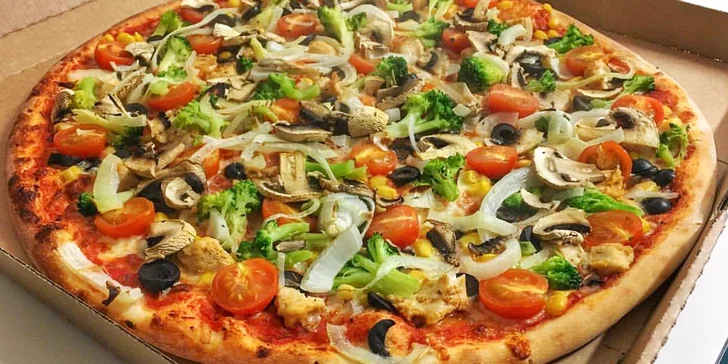 Pizza na odnos s sebou: 1 nebo 2 italská kola podle výběru z 26 druhů
