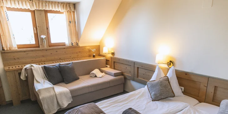Na lyže a výlety do slovinských Alp: horský hotel s polopenzí i skipasem