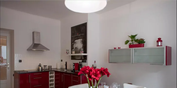 Pobyt na pražských Vinohradech: apartmán s kuchyňkou až pro 6 osob