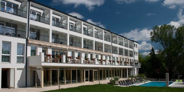 Luxusní odpočinek s polopenzí a neomezeným wellness u pohoří Bükk