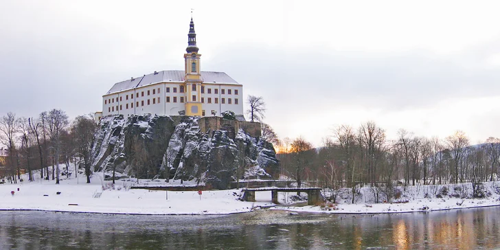 Pobyt v centru Děčína: snídaně,vstup do aquaparku, vypůjčení kola