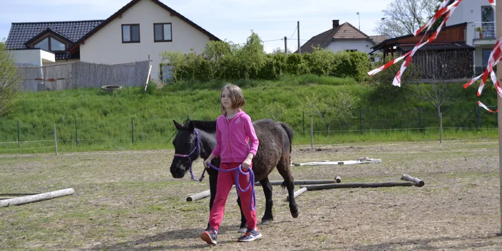 Čas u koní: dětský jezdecký kroužek pro začátečníky i pokročilé