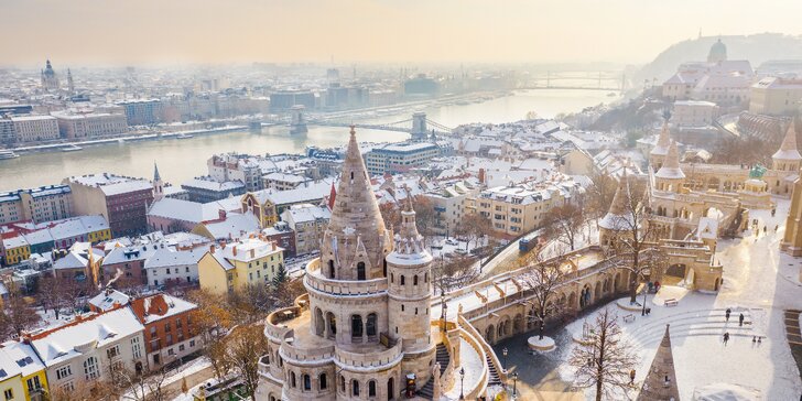 Zima i jaro v Budapešti: 4 dny nedaleko centra města
