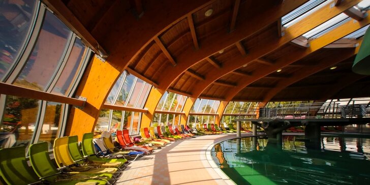 Relaxační wellness pobyt ve 4* hotelu 200 m od největších termálů v Evropě
