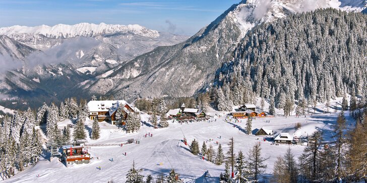 Na lyže a výlety do slovinských Alp: horský hotel s polopenzí i skipasem