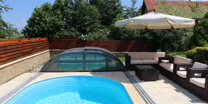 Moderní chata ve Stříbrné Skalici kousek od řeky Sázavy až pro 6 osob