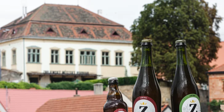 Komentovaná prohlídka znojemského pivovaru s degustací piva i žebry