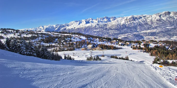Lyžování ve středisku Monte Bondone: doprava, polopenze a skipas na 3 dny