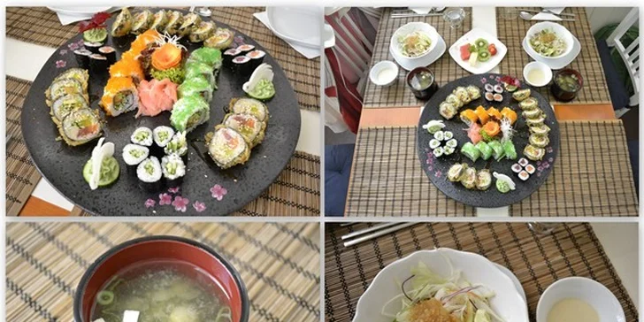 Výtečné korejské sushi menu v Seoul Garden