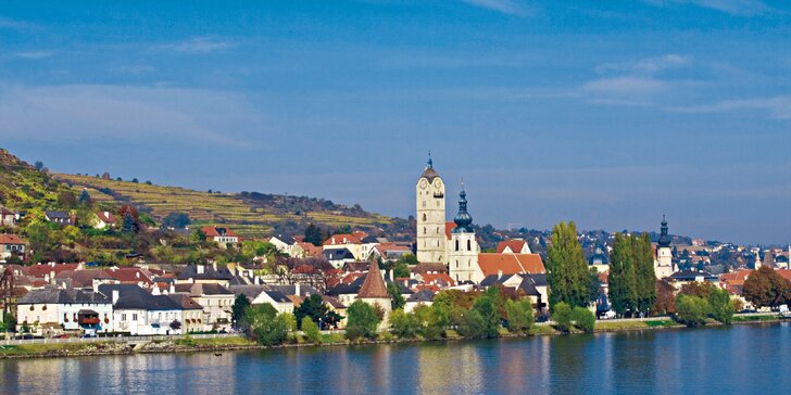 Autobusový zájezd do údolí Wachau a plavba po Dunaji do Melku