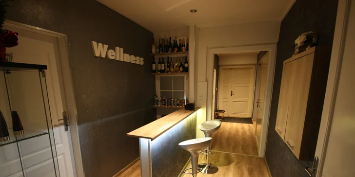 Víkendový relax ve dvou: 2 hodiny v privátním wellness centru s 3pokojovým apartmá