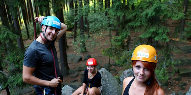 Základní skupinový kurz lezení na skalách pro 1 nebo 2 osoby