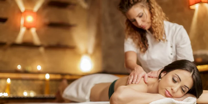 30 nebo 60 minut masáže dle výběru: vůně levandule, máty nebo třeba kalisie