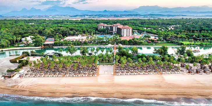 Turecká riviéra: 5* Selectum Family Resort Belek s ultra all inclusive a aquaparkem