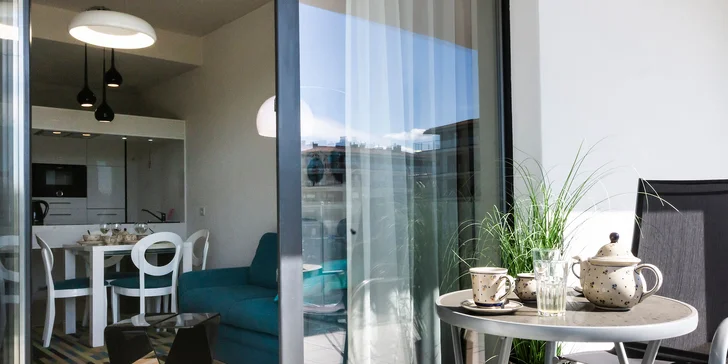 Baltské moře a lázeňské město: pobyt v moderních apartmánech pro 4 osoby