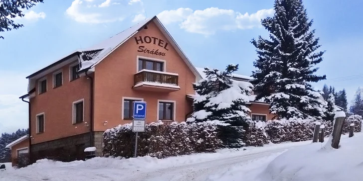 Valentýnský pobyt v Beskydech s privátním wellness a romantickou večeří