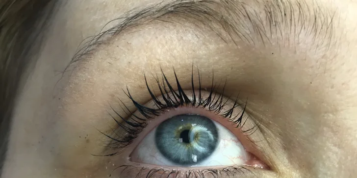 Krásné řasy pomocí metody Lash Lifting & Lash Botox vč. barvení