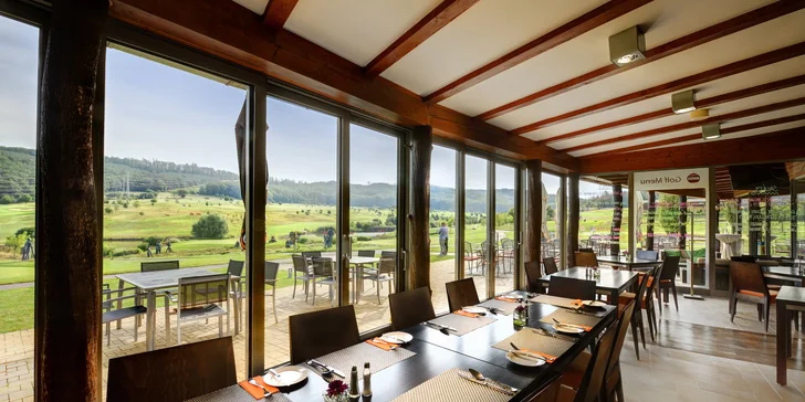 Tříchodové menu pro 1 nebo 2 osoby v resortu Kaskáda, varianta se 120 min ve wellness
