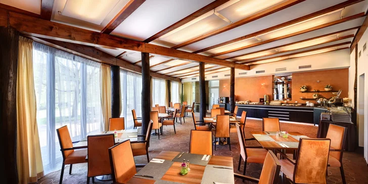 Pobyt v luxusním resortu u Brna: snídaně, neomezený wellness i masáž