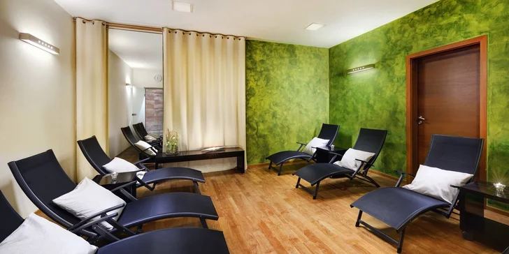 Tříchodové menu pro 1 nebo 2 osoby v resortu Kaskáda, varianta se 120 min ve wellness
