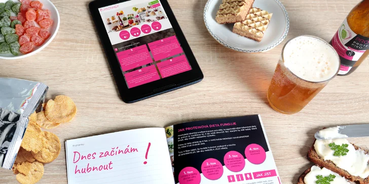 Hubnutí pod dohledem: proteinová dieta na 7 dní vč. odborné konzultace a pomoci